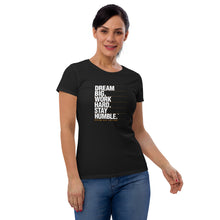 Load image into Gallery viewer, Women's T-shirt Fit Dream Big