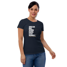 Load image into Gallery viewer, Women's T-shirt Fit Dream Big