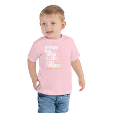 Load image into Gallery viewer, Toddler T-shirt Dream Big