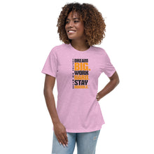 Load image into Gallery viewer, Women's T-Shirt Work Hard Level Up