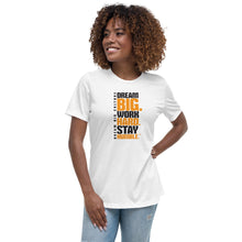 Load image into Gallery viewer, Women's T-Shirt Work Hard Level Up