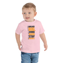 Load image into Gallery viewer, Toddler T-shirt Work Hard