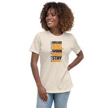 Load image into Gallery viewer, Women's T-Shirt Work Hard Level Up