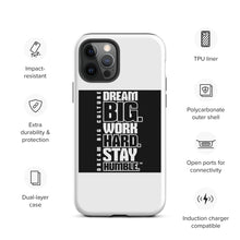 Load image into Gallery viewer, Tough Dream Big iPhone case