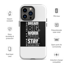 Load image into Gallery viewer, Tough Dream Big iPhone case