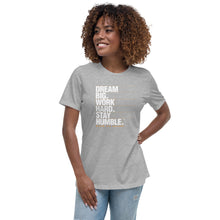 Load image into Gallery viewer, Women&#39;s T-Shirt Dream Big Level Up
